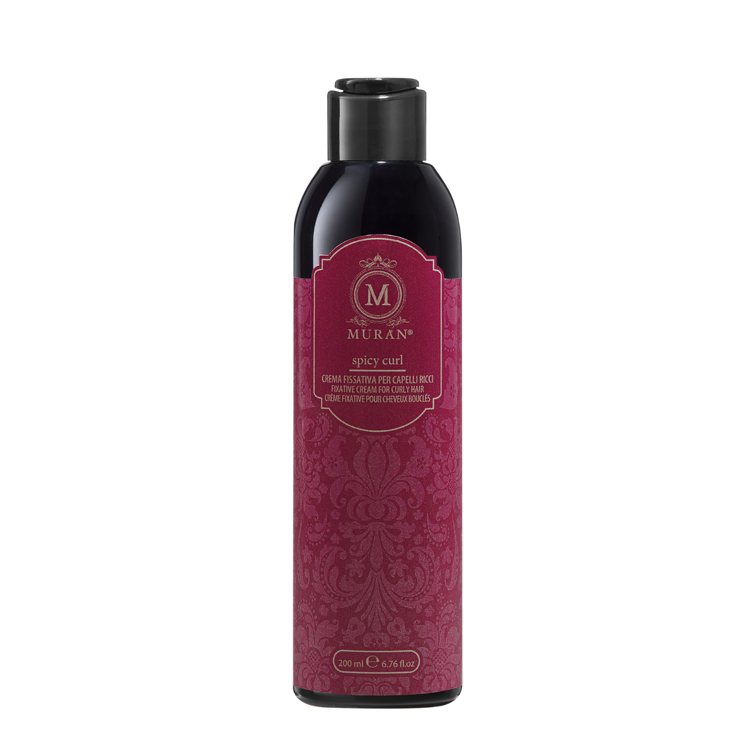 MURÀN – Creme Caracóis Spicy Curl, Strong 200ml